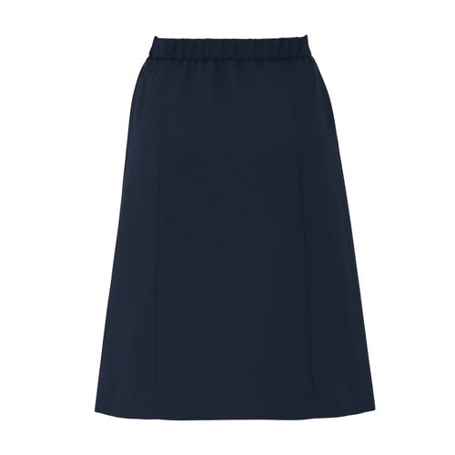 AラインスカートAS2808ネイビー17G