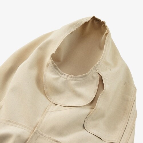 八分袖ブラウスAUB4300ベージュ9G