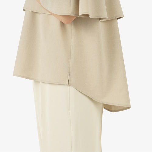 半袖ブラウスAUB4301ブルー7G