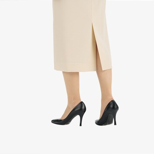 プリーツスカートAUS2301ネイビー9G