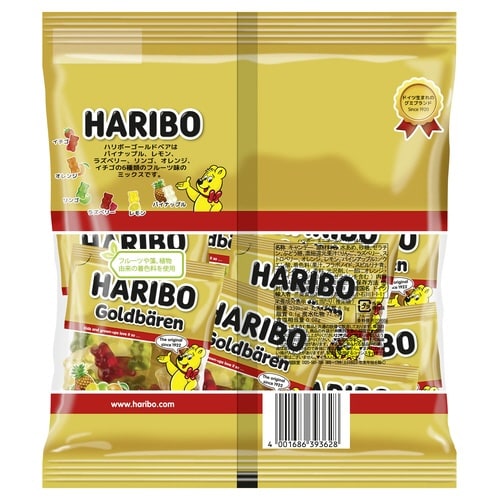 ハリボーミニゴールドベア 144g×20