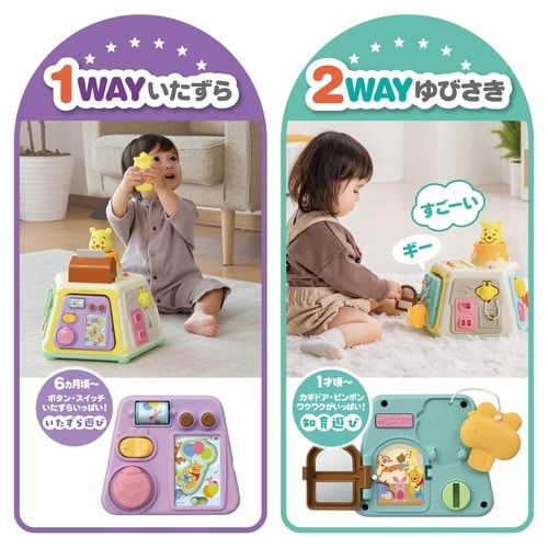 3WAYへんしん知育ボックス くまのプーさん