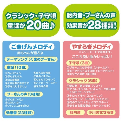 6WAYジムにへんしんメリー くまのプーさん×3