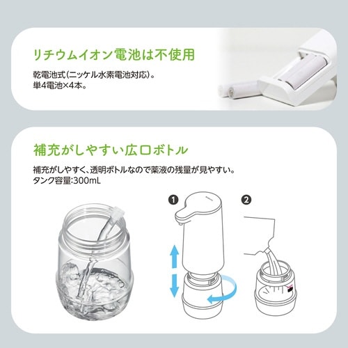 ノータッチハンドソープディスペンサー