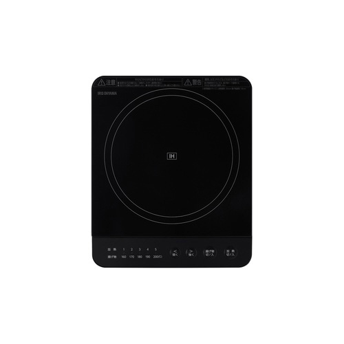 IHコンロ 1000W ブラック