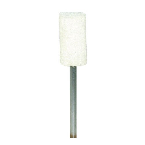 軸付フェルトポイント 円筒型 8×16×