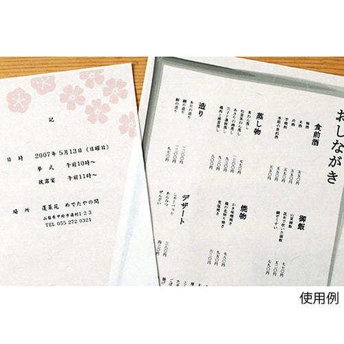 206020003 大礼紙白A5 50枚