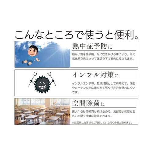 250ml スプレーボトル(連続噴霧)