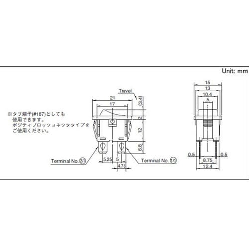 電源スイッチ SDDJE30300