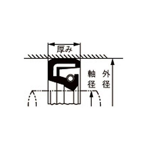 25x52x 8mm オイルシール(タイ