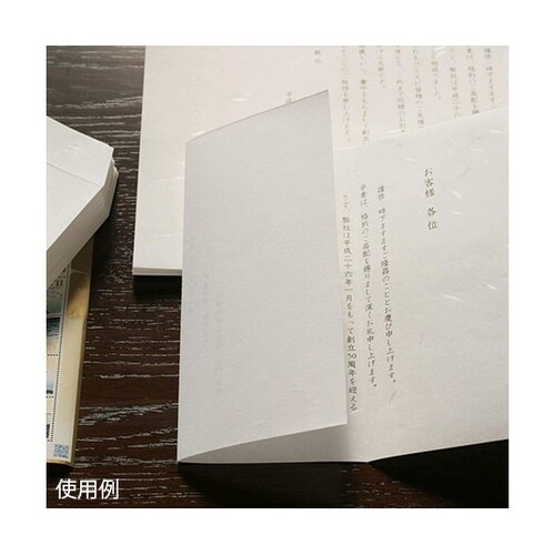 206000005 礼状紙B5 500枚