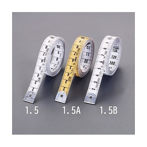 15mmx1.5m グラスメジャー(白/