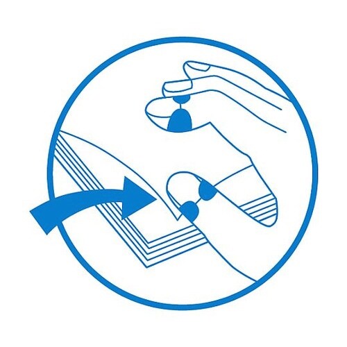 指先すべり止めパッド(大小10片x2シー