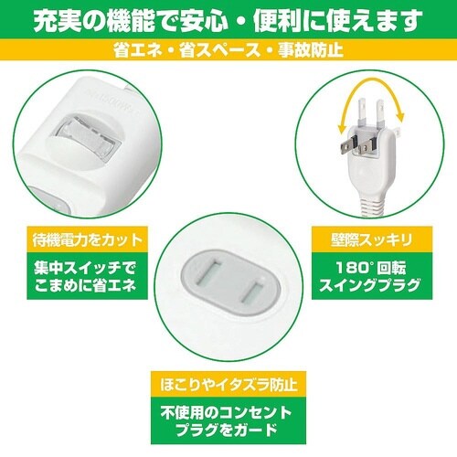 WBS−T4010B(W) 扉付タップ