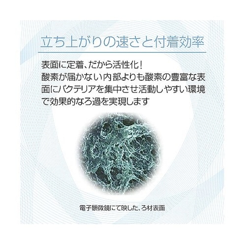 水槽用濾過材バクテリアホールド S 3L