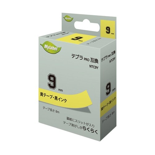 NTC9Y(x1) 黄地ラベル 9mm