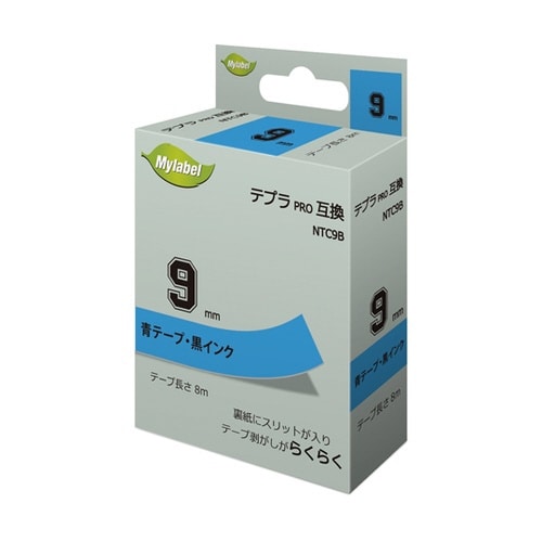 NTC9B(x1) 青地ラベル 9mm