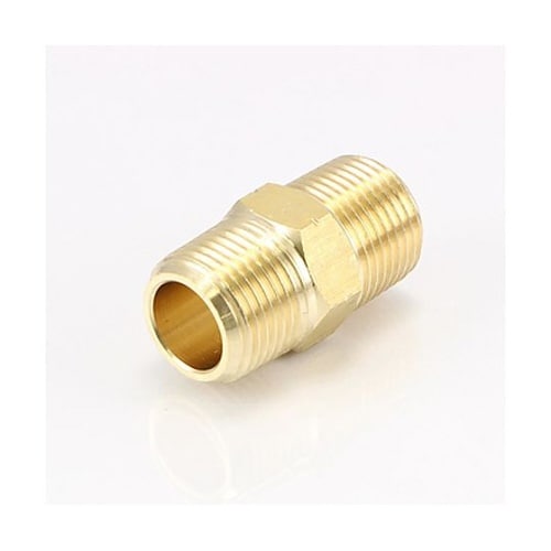R 1/4”xR 1/4” 六角ニップル