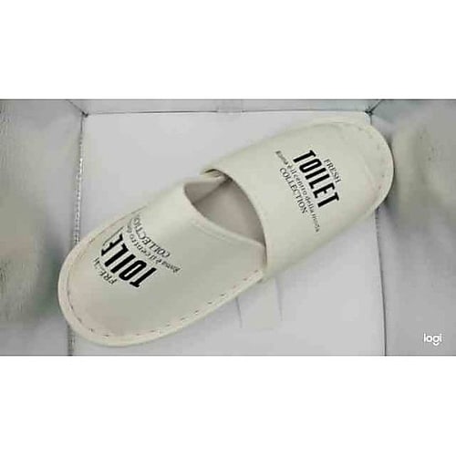 ゆったり幅広トイレスリッパ ホワイト N