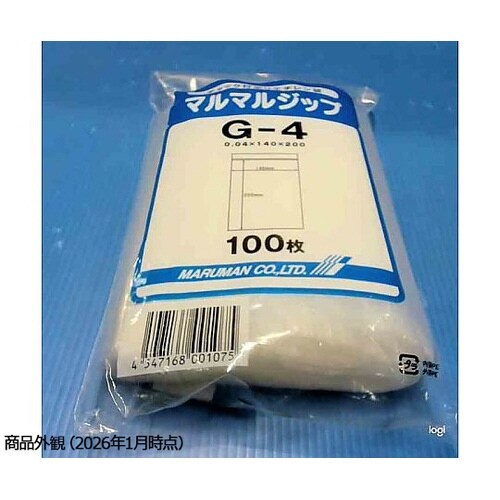 マルマルジップ G−4 1袋(100枚入