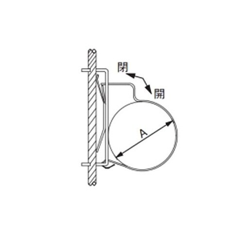φ 26mm 配管全ネジ固定金具(シング