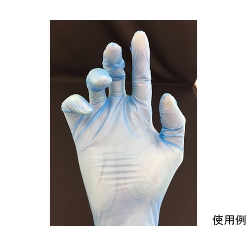 TO−600B 手袋ブルーXS100枚