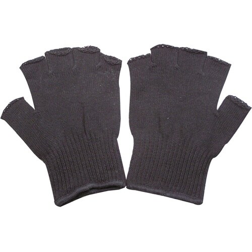 純綿5本指だし手袋 L カラー ショート