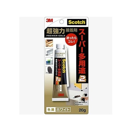 20g 超強力スーパー多用途接着剤(ホワ