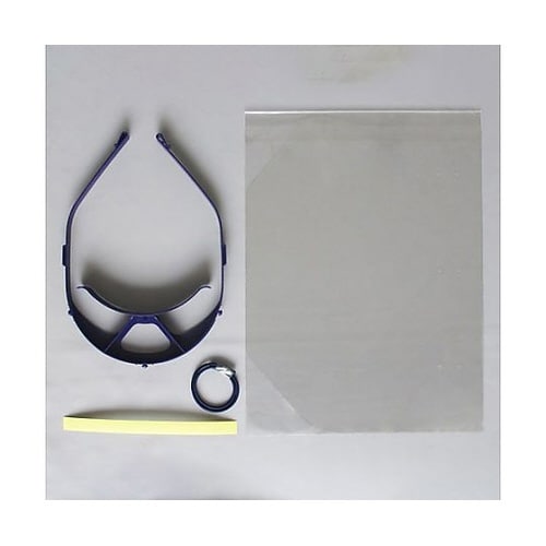 フェイスガード(大型/ヘルメット装着対応