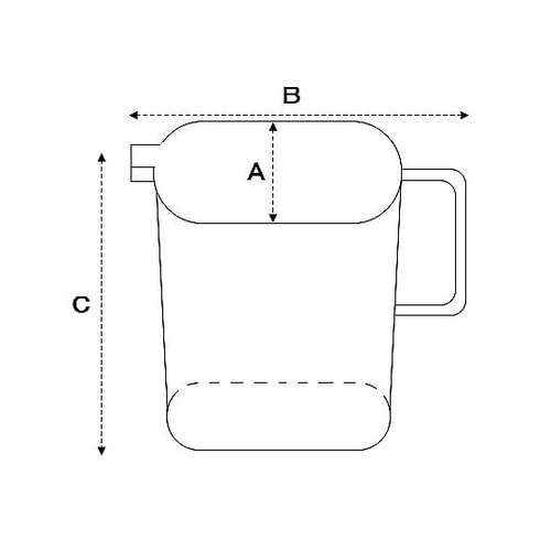 500ml 計量カップ(耐熱) EA99