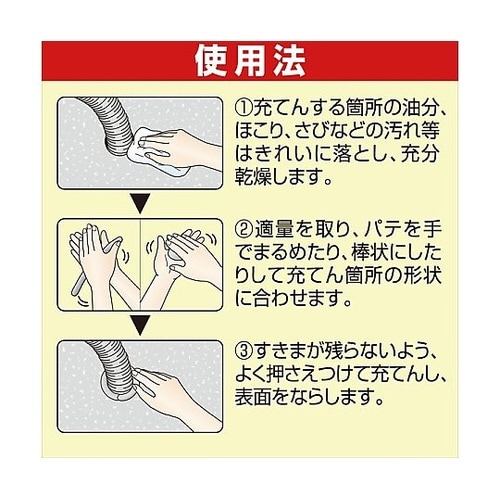 HC−159 すきまパテ 白 1Kg