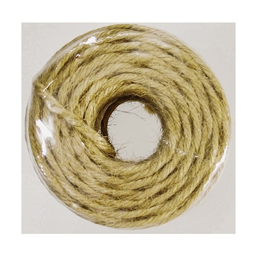 Y004 麻紐 茶 3mm×50m