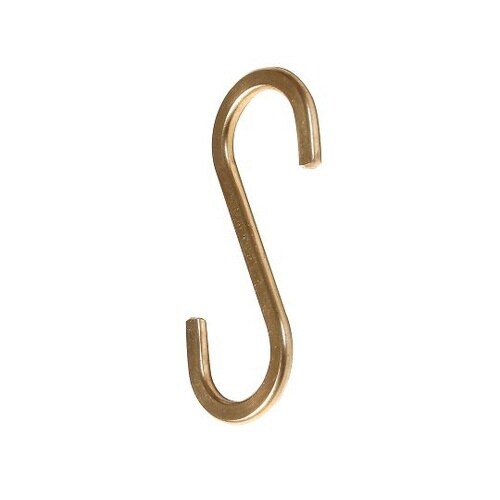 LAC−021 S字フック 小 真鍮