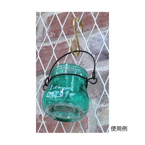 LAC−021 S字フック 小 真鍮