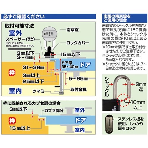 どあロックガード N−1065