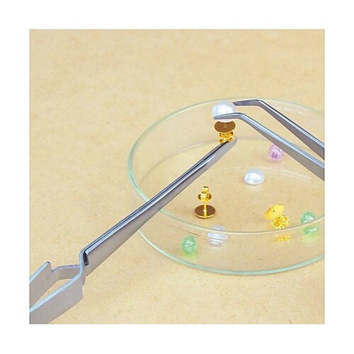 No.134逆作動ピンセット小120mm