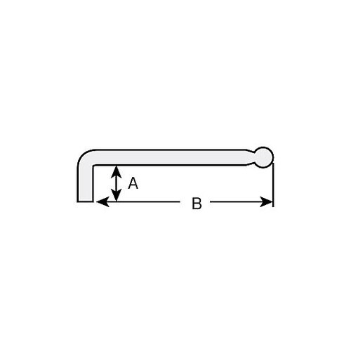 W−112−2 ボールポイントレンチ