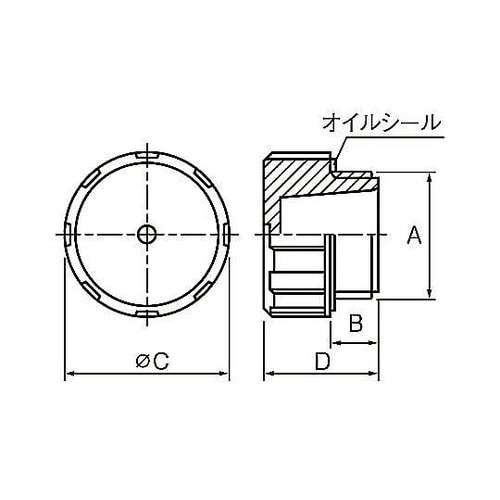 G1.1/4” オイルキャップ EA94
