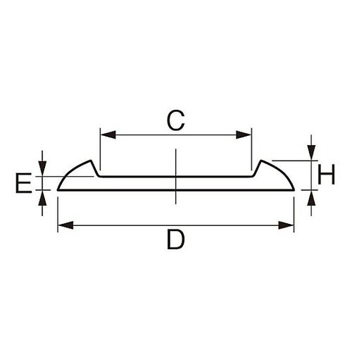 60.0mm 滑り止ゴムシート付キャスタ