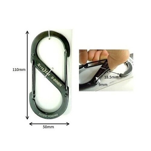 110x50mm Sカンスナップ(ステン