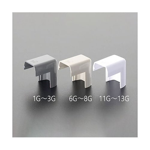 18x30mm モール継手外曲(プラスチ