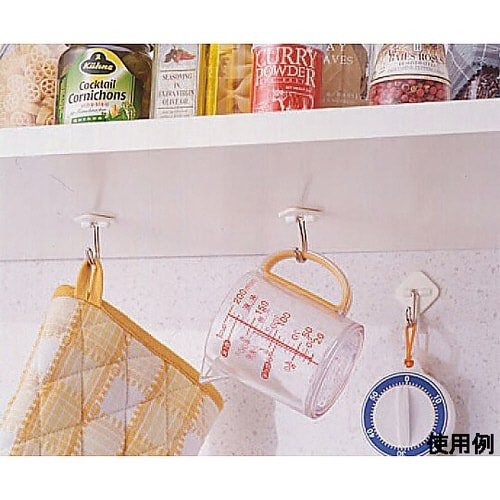 0.4kg フック(粘着付/5個) EA