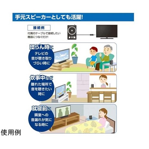 AM/FMスピーカーラジオ ER−SP3