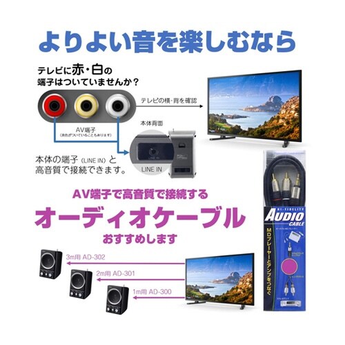 AM/FMスピーカーラジオ ER−SP3