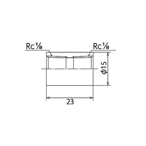 Rc 1/8” ソケット(ステンレス製