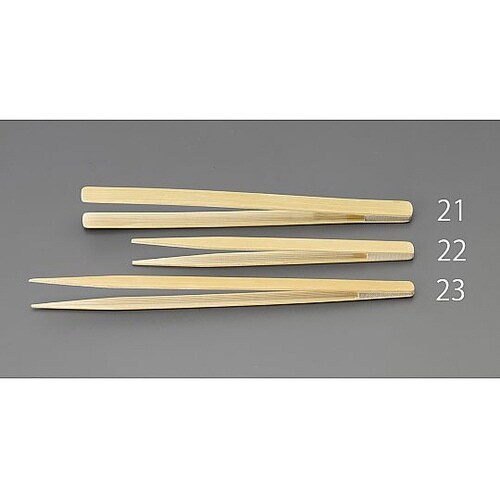 11.4x180mm 竹製ピンセット(平