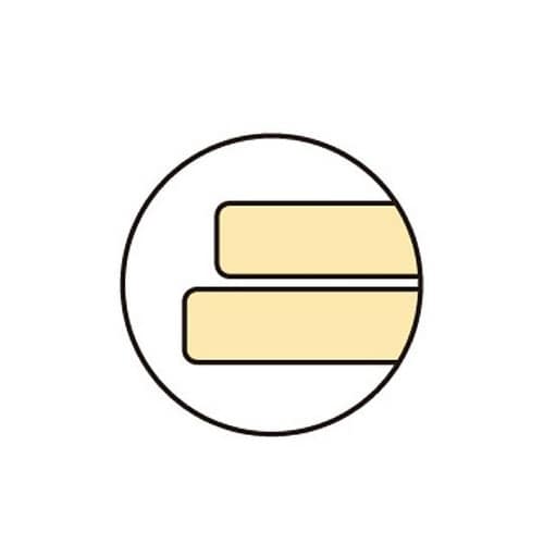 11.4x180mm 竹製ピンセット(平