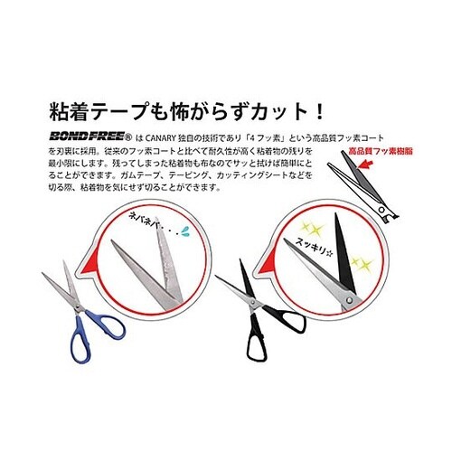 140mm はさみ・事務用(フッ素コート