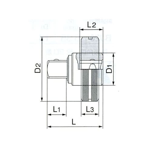 1/4”DR クイックスピンナー EA6
