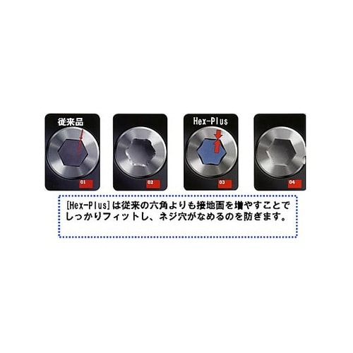 8.0x200mm [Ball Hex−